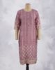 Picture of Blue Silk Cotton Digital Printed Kurti