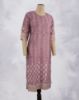 Picture of Blue Silk Cotton Digital Printed Kurti