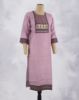 Picture of Lavender  Sequence Work Straight Kurti