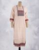 Picture of Lavender  Sequence Work Straight Kurti