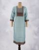 Picture of Dark Brown Rayon Sequence work Straight Kurti