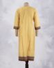 Picture of Dark Brown Rayon Sequence work Straight Kurti