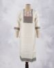 Picture of Off White Silk Cotton Sequence Work Straight Kurti