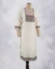 Picture of Off White Silk Cotton Sequence Work Straight Kurti