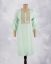 Picture of Olive Green Embossed Works Straight Kurti
