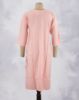 Picture of Olive Green Embossed Works Straight Kurti
