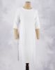 Picture of White Silk Cotton Straight Kurti
