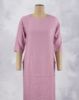 Picture of White Silk Cotton Straight Kurti