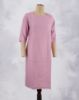 Picture of White Silk Cotton Straight Kurti