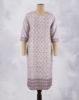 Picture of Off White Sequence works Straight Kurti