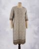 Picture of Grey Sequence Work Straight Kurti