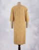 Picture of Mustard Floral Prints Straight Kurti