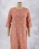 Picture of Mustard Floral Prints Straight Kurti