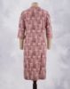 Picture of Pink Rayon Chinese Collar Straight Kurti