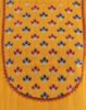 Picture of Yellow Rayon Embossed Work Straight Kurti