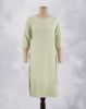 Picture of Maroon Silver Zari Straight Kurti