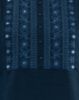 Picture of Dark Blue Embroidery Straight Kurti