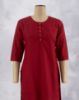Picture of Lemon Yellow Hakoba Kurti