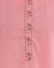 Picture of Lite Orange Rayon Vertical Line work Straight Kurti