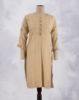 Picture of Ivory Rayon Vertical Line Straight Kurti