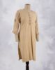 Picture of Ivory Rayon Vertical Line Straight Kurti