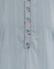 Picture of Ivory Rayon Vertical Line Straight Kurti