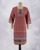 Picture of  Maroon Hakoba Straight Kurti