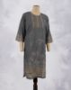 Picture of Orange Cotton Hakoba Straight Kurti