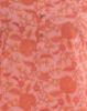 Picture of Orange Cotton Floral Straight Kurti
