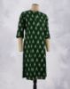 Picture of Red Cotton Straight Kurti