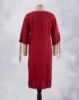 Picture of Dark Green Embroidery Thread Work Kurti