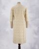 Picture of Ivory Cotton Golden Prints Kurti