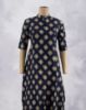 Picture of Dark Blue Motif's Prints Kurti