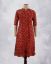 Picture of Maroon Chinese Collar Straight Kurti