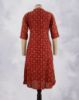 Picture of Maroon Chinese Collar Straight Kurti