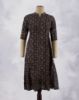 Picture of Maroon Chinese Collar Straight Kurti
