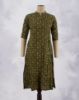 Picture of Maroon Chinese Collar Straight Kurti