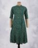 Picture of Maroon Chinese Collar Straight Kurti