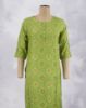 Picture of Apple Green Printed Straight Kurti