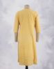 Picture of Yellow Thread works Straight Kurti