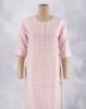 Picture of Pink Floral Motif's Printed Straight Kurti