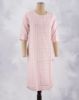 Picture of Pink Floral Motif's Printed Straight Kurti