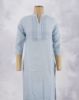 Picture of Sky Blue Thread Works Straight Kurti