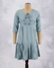 Picture of Rose Mirror Work Umbrella Kurti