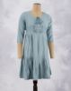 Picture of Rose Mirror Work Umbrella Kurti