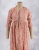 Picture of Lemon Green Mirror Work Umbrella Kurti