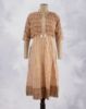 Picture of Golden Brown Coat Style Umbrella Kurti