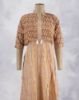 Picture of Golden Brown Coat Style Umbrella Kurti