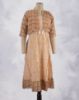 Picture of Golden Brown Coat Style Umbrella Kurti