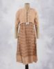 Picture of Golden Brown Coat Style Umbrella Kurti